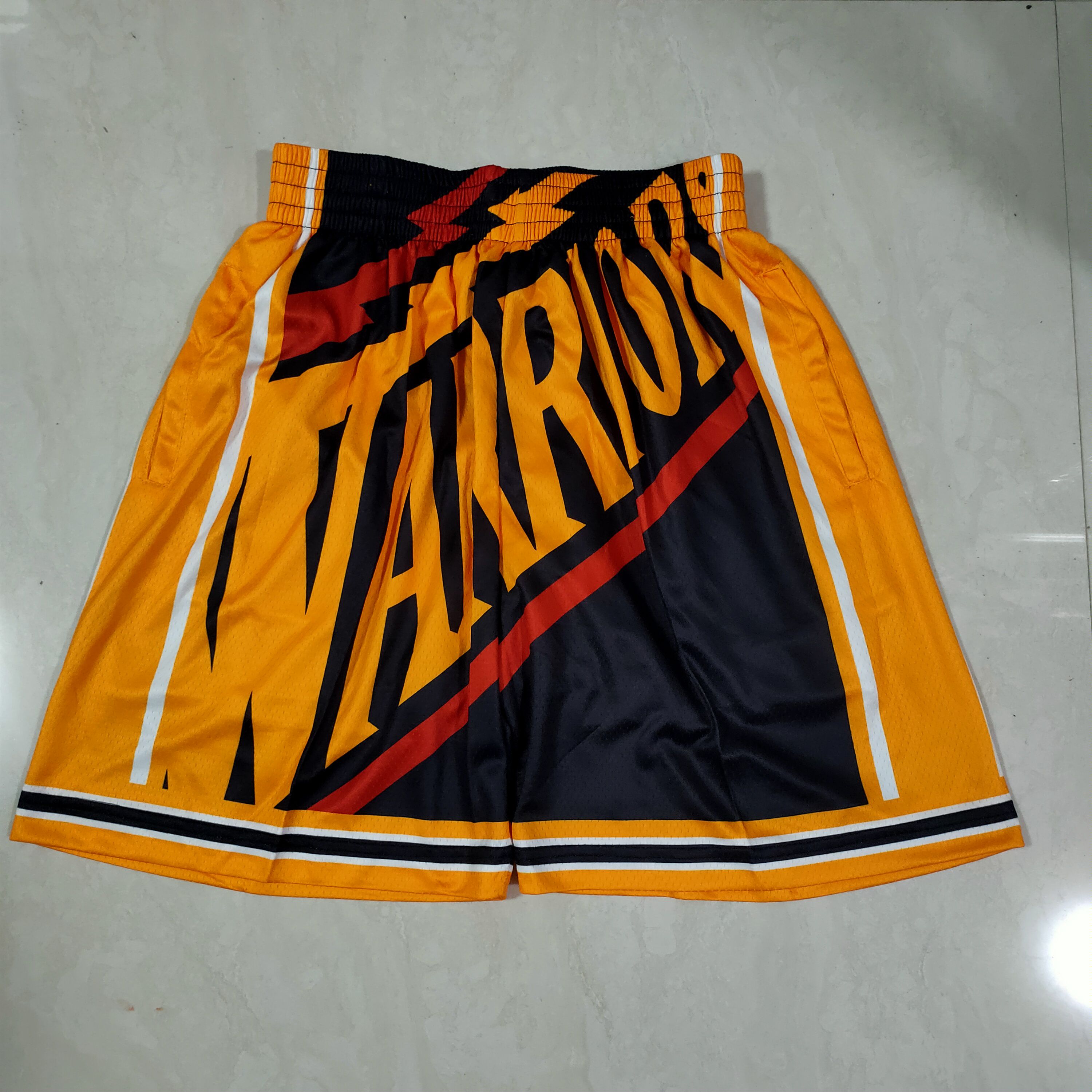 Men NBA 2021 Golden State Warriors Black Shorts->golden state warriors->NBA Jersey